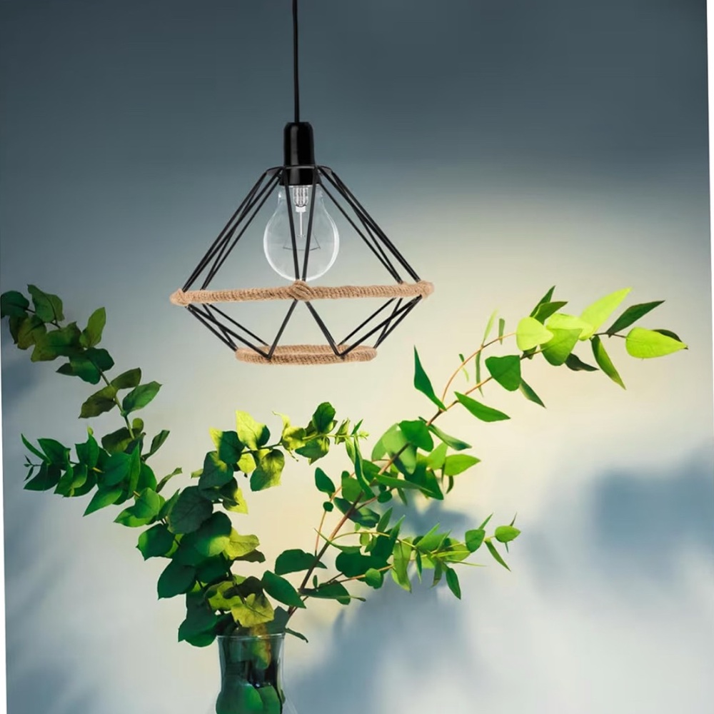 Geometric Black‎ Pendant Light